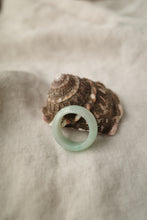Load image into Gallery viewer, Green Jadeite Ring No. 004 - size 9.75
