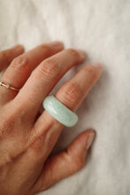 Load image into Gallery viewer, Green Jadeite Ring No. 004 - size 9.75
