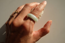 Load image into Gallery viewer, Green Jadeite Ring No. 006 - size 8.5
