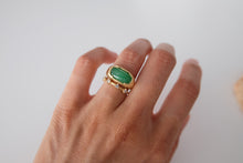 Load image into Gallery viewer, Jadeite Saddle Ring
