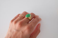 Load image into Gallery viewer, Jadeite Signet Ring
