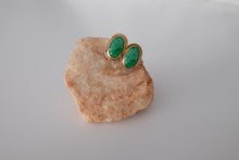 Load image into Gallery viewer, Carved Jade Earrings
