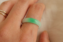 Load image into Gallery viewer, Green Jadeite Ring No.002 - size 8.5
