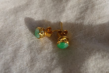 Load image into Gallery viewer, Jadeite Round Earrings
