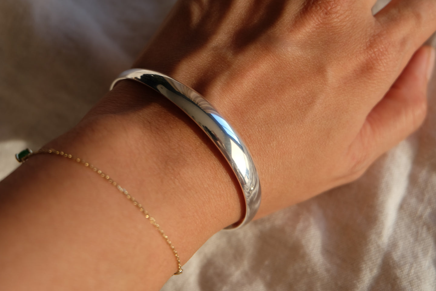 Silver Bangle No. 003