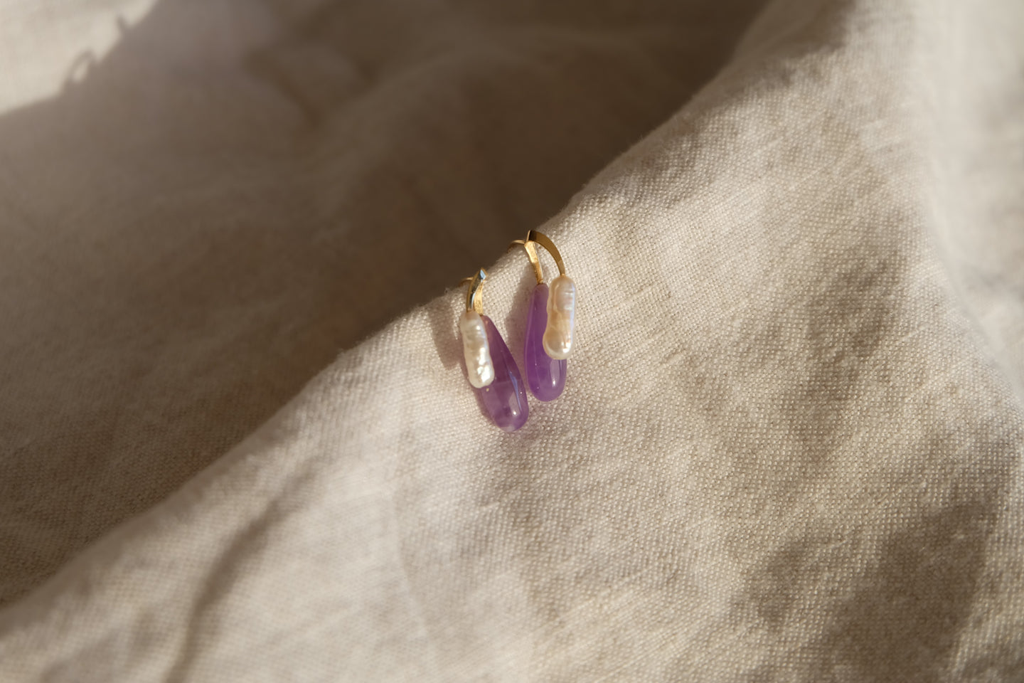 Jadeite Pearl Earrings