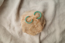 Load image into Gallery viewer, Jadeite Hoop Earrings
