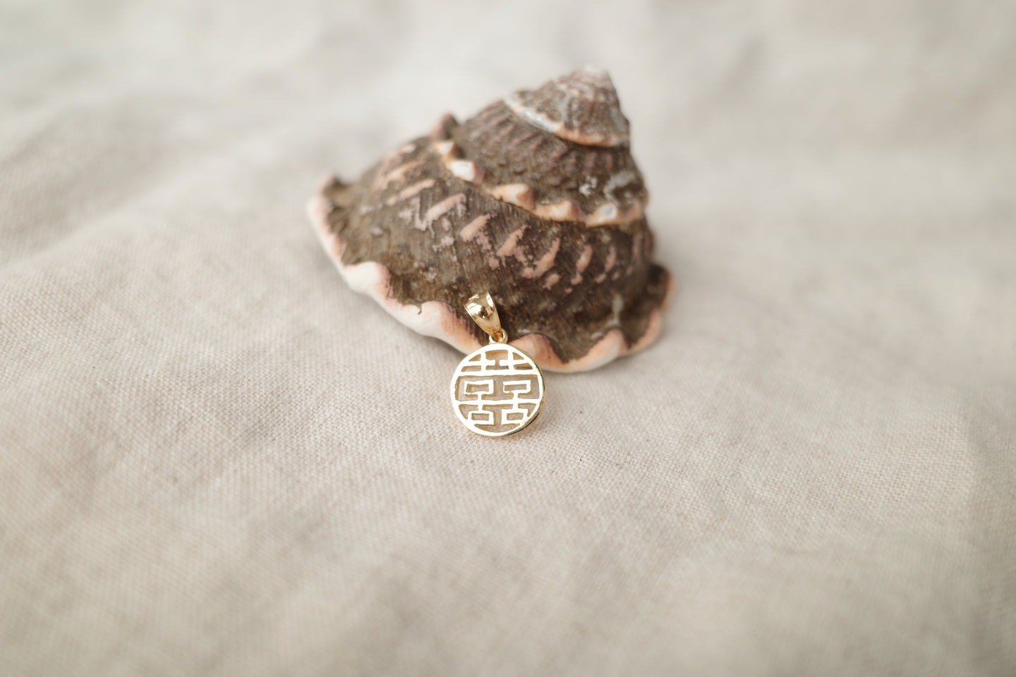 Double Happiness Pendant