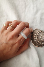 Load image into Gallery viewer, Green Jadeite Ring No.007 - size 8
