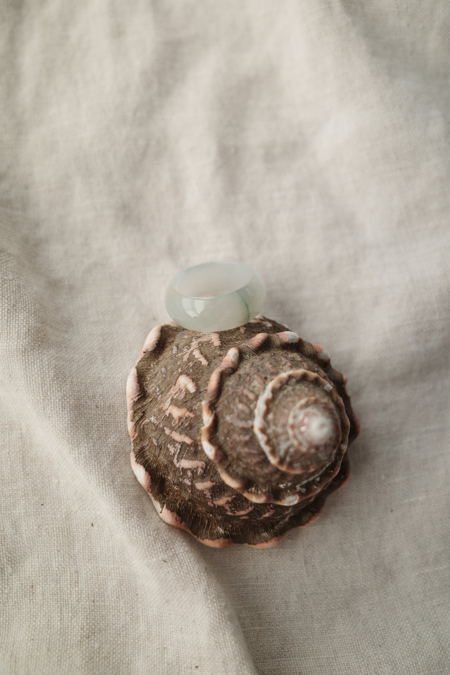 Jadeite Ring No. 015 - Size 7.75