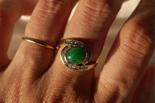 Load image into Gallery viewer, Diamond Jadeite Ring
