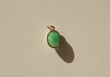 Load image into Gallery viewer, Large Oval Jadeite Pendant
