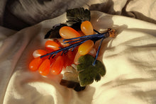 Load image into Gallery viewer, Carnelian Stone Grapes No. 2
