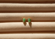 Load image into Gallery viewer, Jadeite Teardrop Earrings
