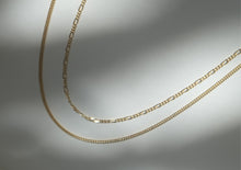 Load image into Gallery viewer, 14K Gold Figaro Chain
