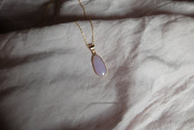 Load image into Gallery viewer, Large Lavender Jadeite Pendant
